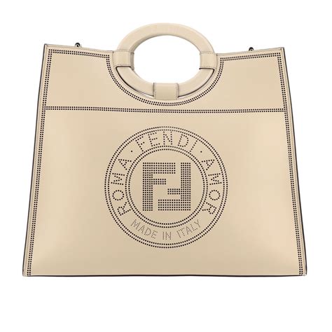 fendi borsa traforata|fendi mini tote bag.